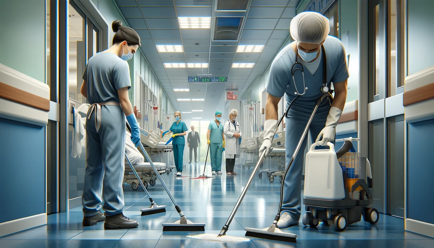 a closer look at medical facility and hospital cleaning