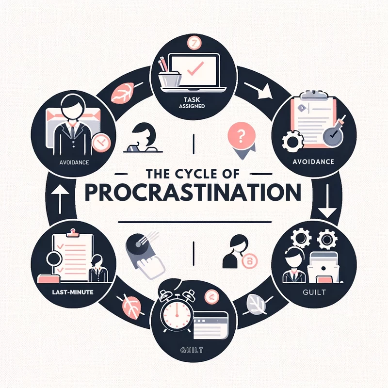 cycle of procrastination
