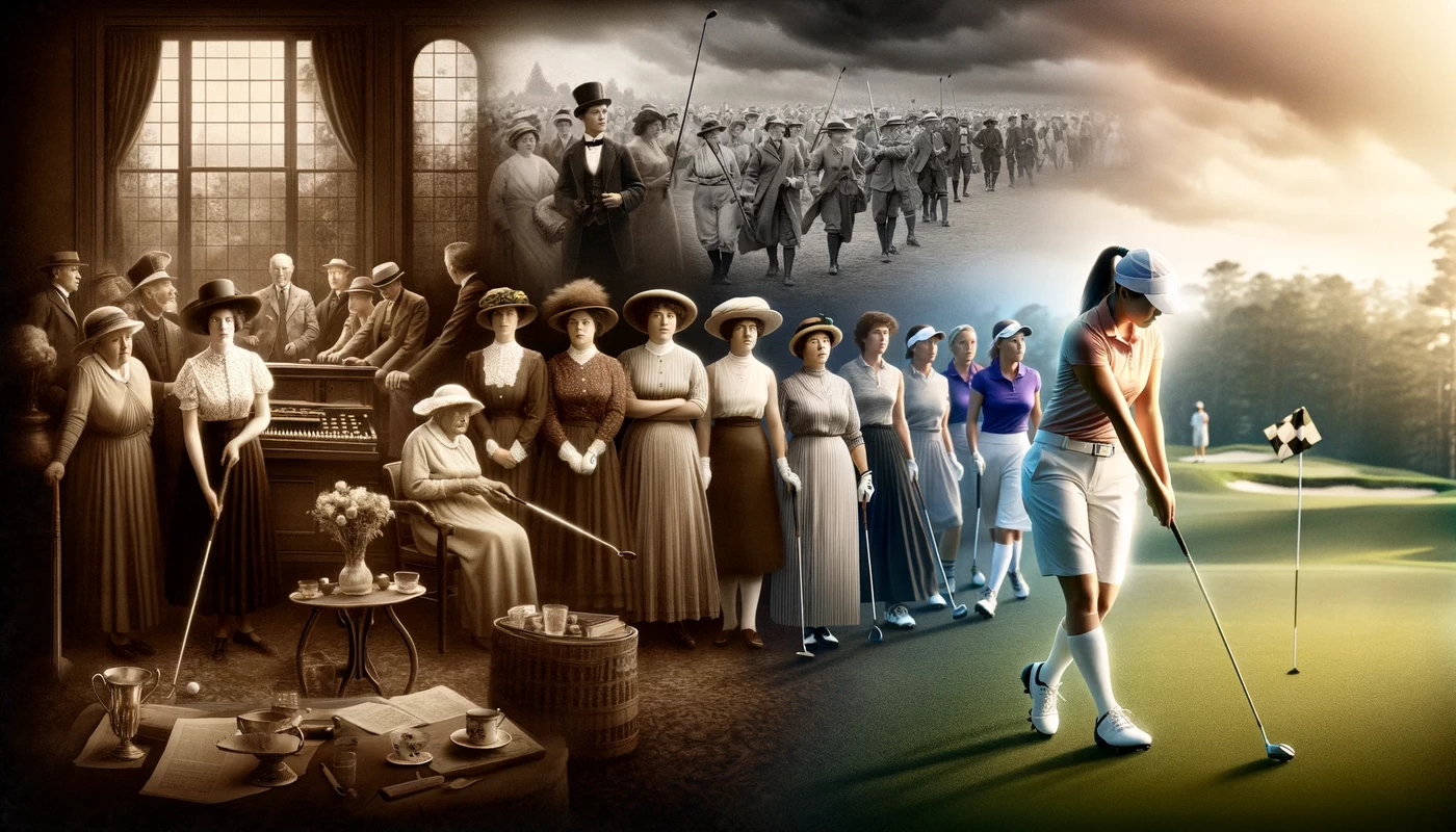 image for the chapter emerging from the shadows the history of women in golf