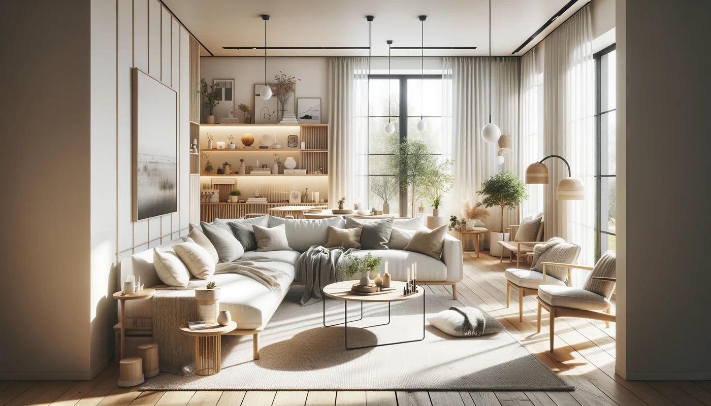 minimalism in scandinavian design houses embracing hygge through uncluttered interiors the image showcases a scandinavian st