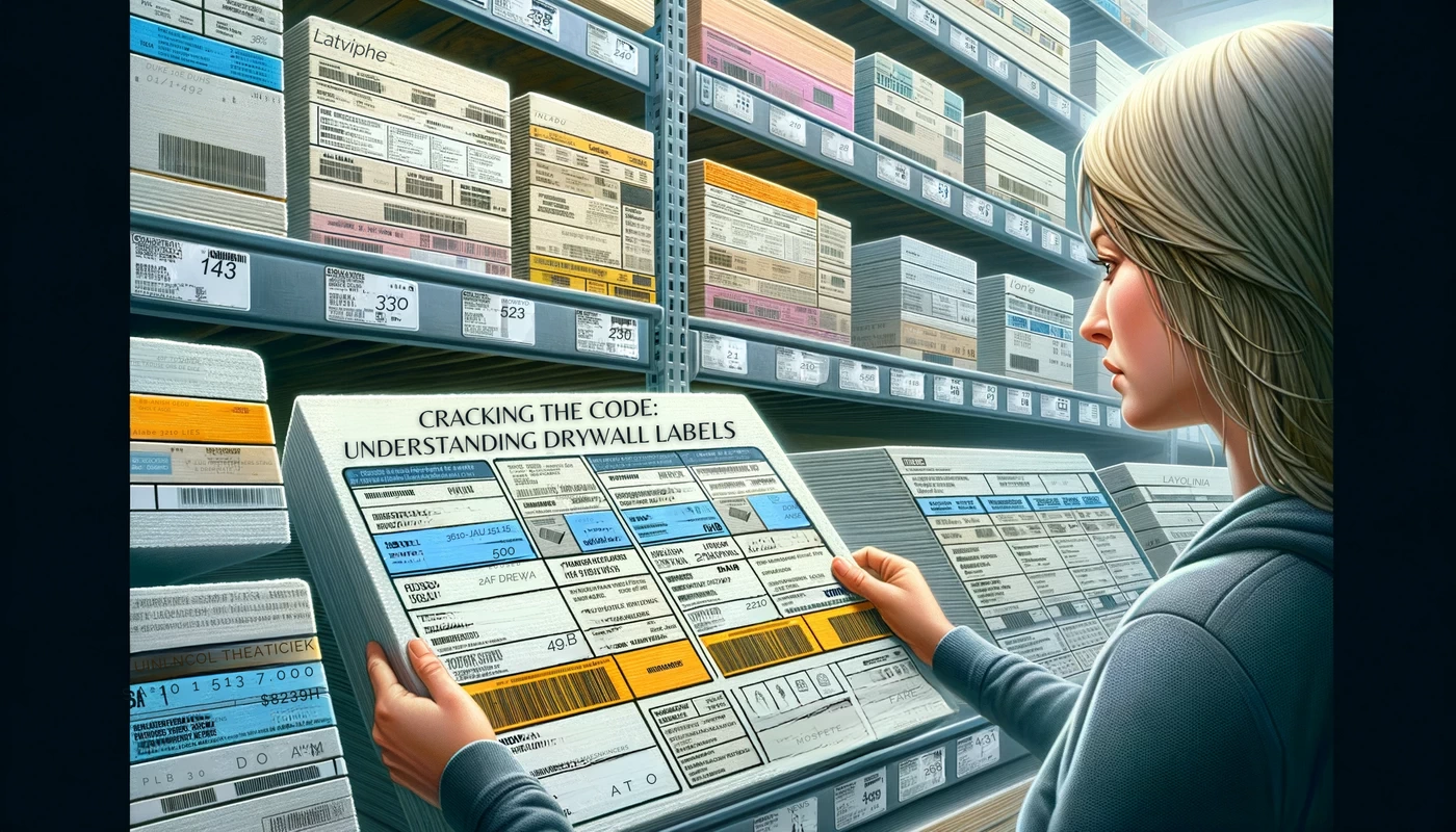understanding drywall labels