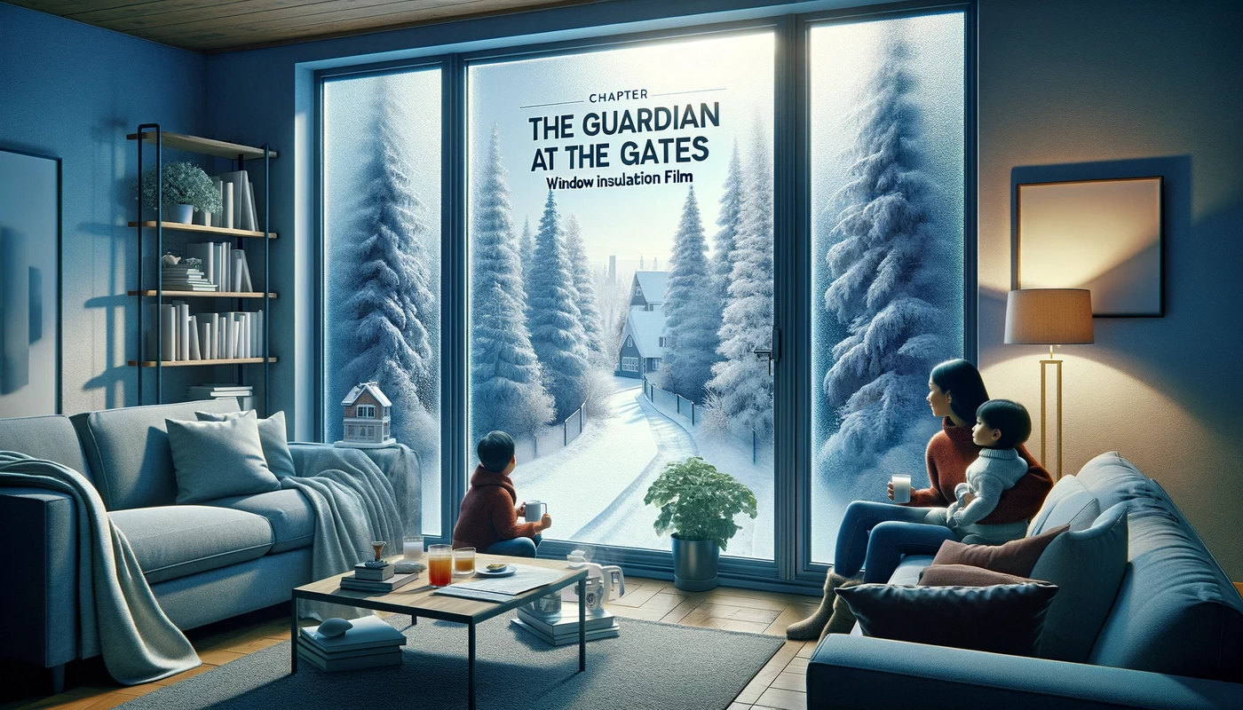 the guardian at the gates window insulation film features a residential window fitted with insulation film the focus is