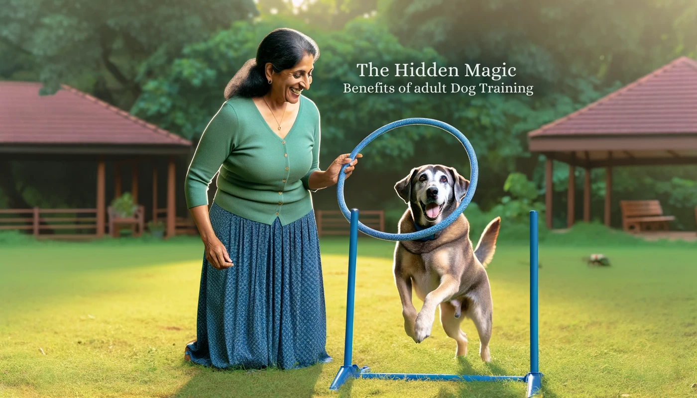 the hidden magic benefits of adult dog training